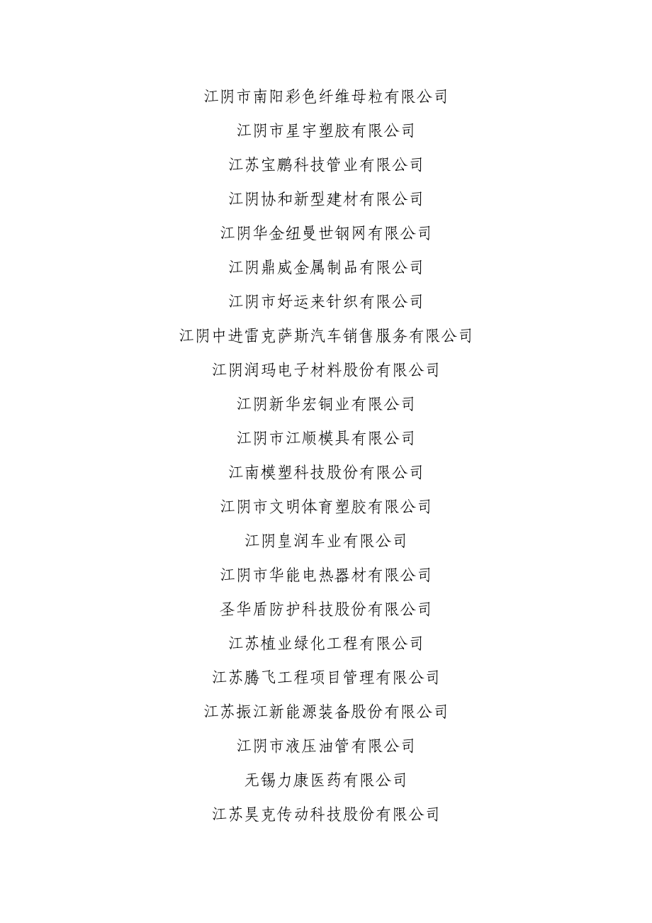 無錫市重合同守信用企業(yè)公告